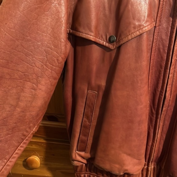 Lone Pine Vintage Brown Leather Jacket - Picture 4 of 16